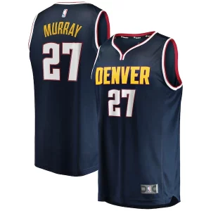 Jamal Murray Denver Nuggets 2019/20 Fast Break Replica Player Jersey Icon Dashing Edition Navy