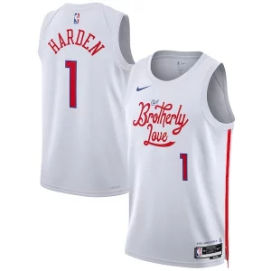 James Harden Philadelphia 76ers Magnifique Nike Unisex 2022/23 Swingman Jersey City Edition White