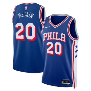Jared McCain Philadelphia Sophistiqué 76ers Nike Swingman Jersey Icon Edition Royal
