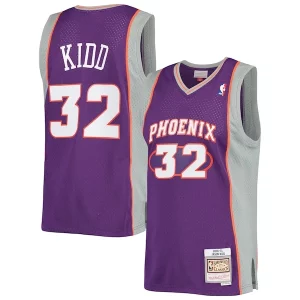Jason Kidd Phoenix Suns Big Tendance & Tall Hardwood Classics 2000/01 Swingman Jersey Purple