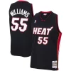 Jason Williams Miami Heat Éclatant 2005/06 Hardwood Classics Swingman Jersey Black