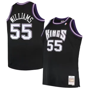 Jason Williams Sacramento Kings Big & Tall 2000/01 Hardwood Classics Swingman Authentique Jersey Black