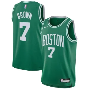 Jaylen Brown Boston Celtics Stylish Nike Youth Swingman Jersey Icon Edition Kelly Green