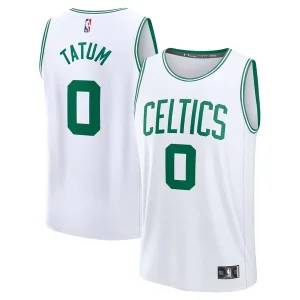 Jayson Tatum Boston Celtics Fast Break Replica Player Splendide Jersey Association Edition White