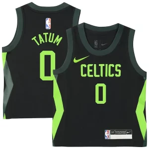 Jayson Tatum Boston Notable Celtics Nike Toddler 2024/25 Swingman Player Jersey City Edition Black