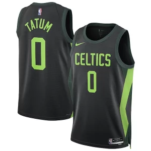 Jayson Tatum Boston Celtics Nike Unisex 2024/25 Swingman Player Jersey City Edition Charming Black