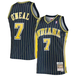 Jermaine O'Neal Indiana Pacers Prime 2003/04 Hardwood Classics Swingman Jersey Navy