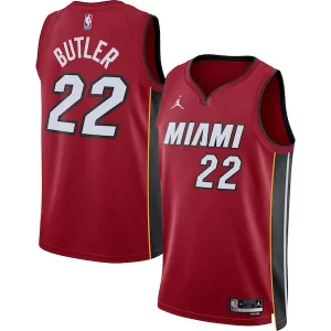 Jimmy Butler Miami Heat Jordan Brand Unisex Swingman Jersey Statement Commémoratif Edition Red