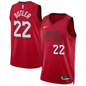 Jimmy Butler Miami Gracieux Heat Nike Unisex 2024/25 Swingman Player Jersey City Edition Red