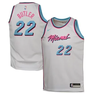 Jimmy Butler Luxueux Miami Heat Nike Youth 2024/25 Swingman Player Jersey City Edition White