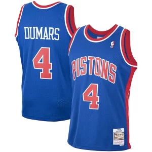 Joe Dumars Detroit Éclatant Pistons 1988/89 Hardwood Classics Swingman Jersey Blue