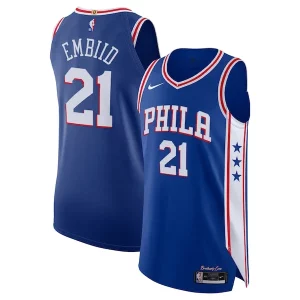 Joel Embiid Philadelphia 76ers Nike Authentic Jersey Association Edition Royal Premium