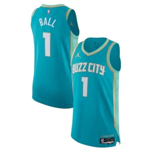Jordan Brand LaMelo Ball Classique Charlotte Hornets Authentic Jersey City Edition Teal