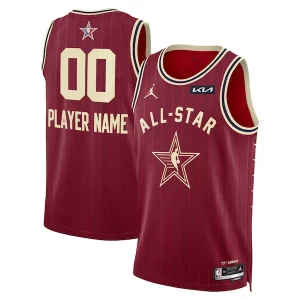 Jordan Brand Unisex 2024 NBA All Star Game Swingman Custom Stylish Jersey Crimson