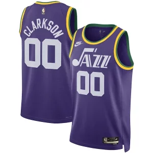 Jordan Clarkson Utah Jazz Nike Unisex Swingman Replica Jersey Classic Confortable Edition Purple