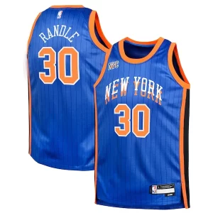 Julius Randle New York Knicks Nike Youth Swingman Replica Jersey City Edition Blue Captivant