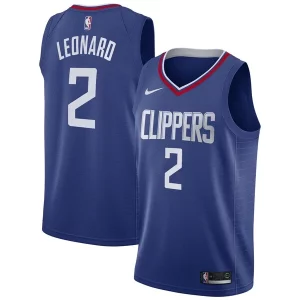 Kawhi Leonard LA Clippers Nike 2019/20 Swingman Jersey Blue Icon Edition Charming