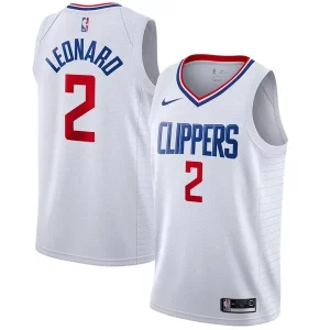 Kawhi Leonard LA Clippers Nike 2019/2020 Swingman Jersey Confortable Association Edition White