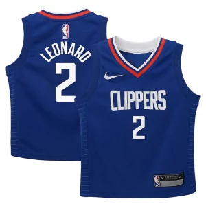 Kawhi Leonard LA Clippers Nike Preschool Dri FIT Authentique Swingman Player Jersey Icon Edition Royal