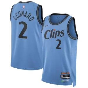 Kawhi Leonard LA Clippers Nike Unisex 2024/25 Swingman Unique Player Jersey City Edition Light Blue