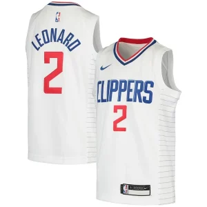 Kawhi Magnifique Leonard LA Clippers Nike Youth 2020/21 Swingman Jersey Association Edition White/Royal