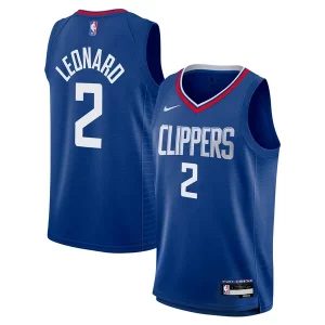 Kawhi Leonard LA Clippers Nike Youth Swingman Jersey Icon Edition Royal Incontournable