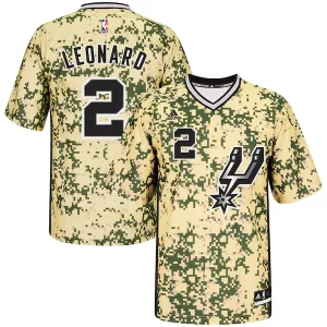 Kawhi Leonard San Antonio Spurs Collectible adidas Pride Replica Jersey Camo