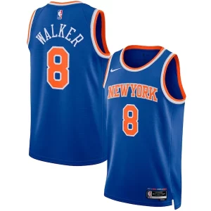 Kemba Walker New Collectible York Knicks Nike Unisex Swingman Jersey Icon Edition Blue