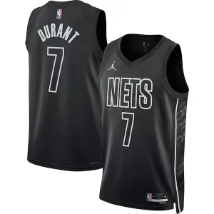 Kevin Durant Brooklyn Nets Charming Jordan Brand Unisex Swingman Jersey Statement Edition Black
