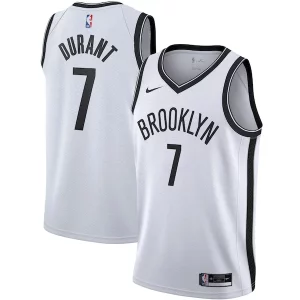Kevin Durant Brooklyn Nets Nike Exceptionnel 2020/21 Swingman Jersey White Association Edition