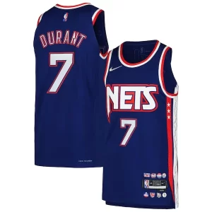 Kevin Durant Brooklyn Refiné Nets Nike Authentic Player Jersey City Edition Blue