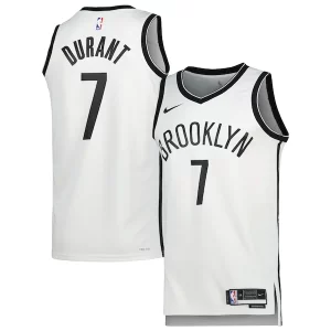 Kevin Magnifique Durant Brooklyn Nets Nike Unisex Swingman Jersey Association Edition White/Black