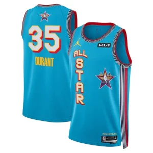Kevin Durant Jordan Brand Unisex 2025 NBA All Star Game Swingman Player Superbe Jersey Light Blue