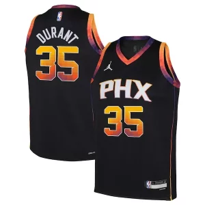 Kevin Durant Phoenix Suns Jordan Brand Youth 2022/23 Swingman Jersey Refiné Statement Edition Black