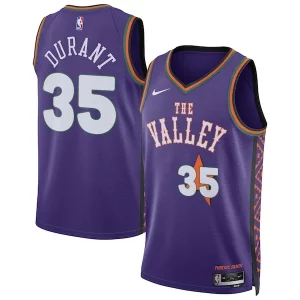 Kevin Durant Phoenix Suns Nike Unisex Éclatant 2024/25 Swingman Player Jersey City Edition Purple