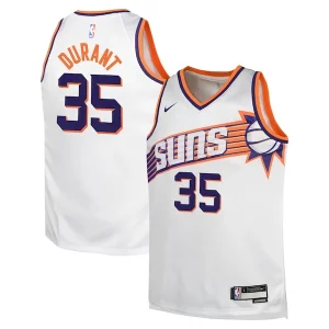 Kevin Durant Phoenix Suns Dashing Nike Youth Swingman Jersey Association Edition White