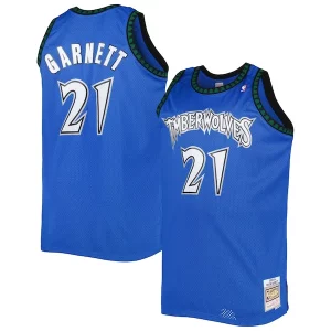 Kevin Garnett Minnesota Timberwolves Big & Tall Hardwood Classics 2003/04 Incontournable Swingman Jersey Blue