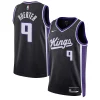 Kevin Huerter Sacramento Kings Nike Unisex Haut de gamme Swingman Jersey Association Edition Black