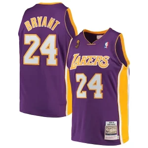 Kobe Bryant Los Angeles Lakers 2008/09 Hardwood Classics Authentic Jersey Purple Collectible