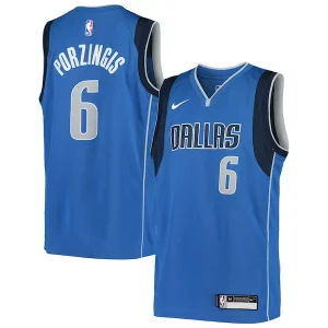 Kristaps Porzingis Dallas Mavericks Nike Youth Confortable Swingman Jersey Icon Edition Blue
