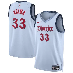 Kyle Kuzma Washington Wizards Nike Unisex Splendide 2024/25 Swingman Player Jersey City Edition Powder Blue