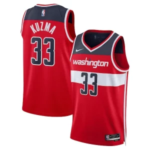 Kyle Kuzma Washington Wizards Nike Unisex Swingman Commémoratif Jersey Icon Edition Red