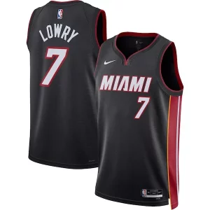 Kyle Lowry Miami Heat Authentique Nike Unisex Swingman Jersey Icon Edition Black