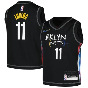 Kyrie Irving Brooklyn Nets Nike Preschool 2020/21 Swingman Jersey Uniques City Edition Black