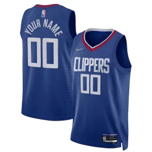 LA Clippers Tendance Nike 2021/22 Diamond Swingman Custom Jersey Icon Edition Royal