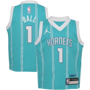 LaMelo Ball Charlotte Hornets Jordan Brand Authentique Toddler Swingman Player Jersey Icon Edition Teal