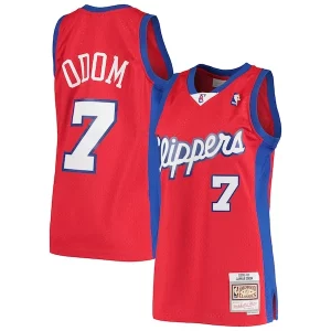 Lamar Commémoratif Odom LA Clippers 2000/01 Hardwood Classics Swingman Jersey Red
