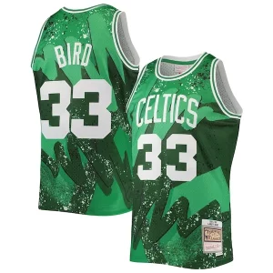Larry Bird Boston Celtics Hardwood Classics 1985/86 Hyper Hoops Swingman Jersey Kelly Green Prime