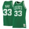Larry Bird Boston Celtics Exclusif Hardwood Classics Swingman Jersey Kelly Green/White