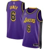 LeBron James Los Angeles Lakers Jordan Brand Unisex Swingman Jersey Magnifique Statement Edition Purple